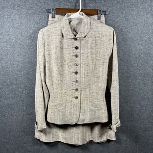 Vintage Jane Andrea Original Women's Blazer Jacket & Skirt Suit Set Size 10